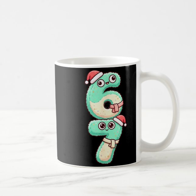 Taza De Café 67 Christmas Kawaii Pastel Design  (Derecha)