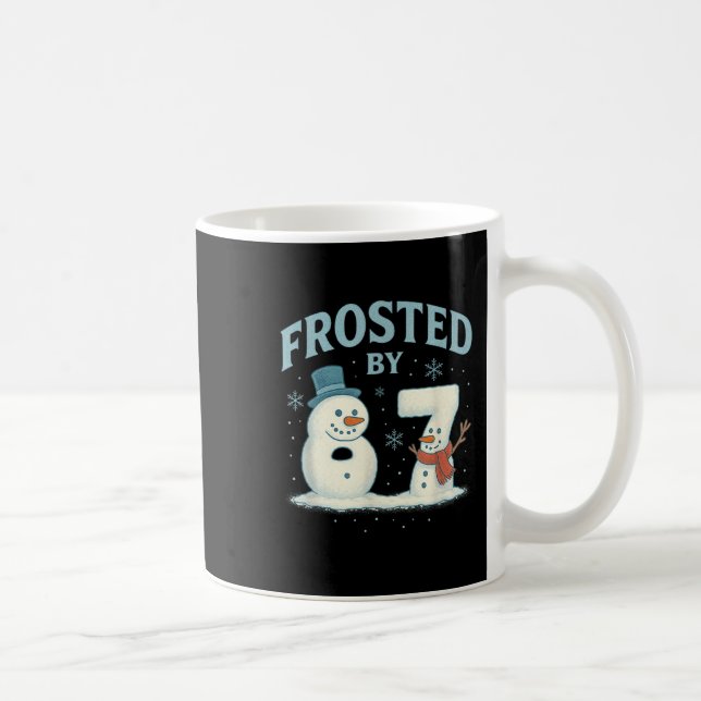 Taza De Café 67 Christmas Snowman 6 7 Internet Meme Xmas 67  (Derecha)