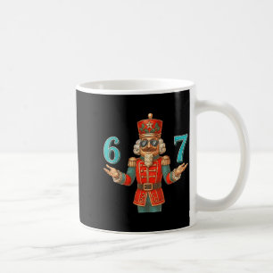 Taza De Café 67 Descascarador de nueces Seis Siete Meme Navidad