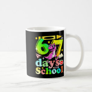 Taza De Café 67 Días De Colegio Divertido 6-7 Niñas Unicornio D