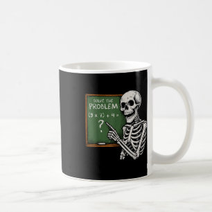 Taza De Café 67 Halloween Matemáticas Divertido Seis Siete Meme