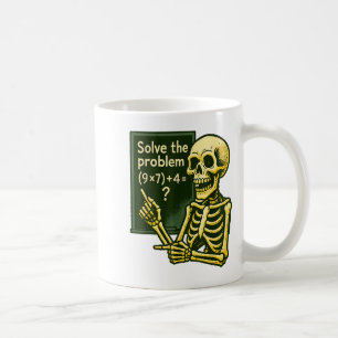 Taza De Café 67 Halloween Math Funny Seis Siete Memes Brainrot 