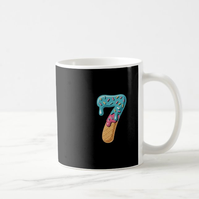Taza De Café 67 Helado Goteo Meme Divertido Seis Siete Pareja (Derecha)