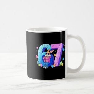 Taza De Café 67 huevo de conejo para niños niña mujeres jóvenes