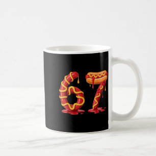 Taza De Café 67 humor de hot dog para amantes de la comida dive