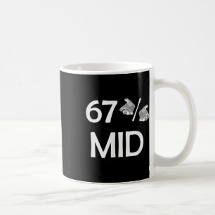 Taza De Café 67% Manos de Meme divertido Tendencia de Internet