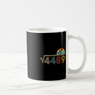 Taza De Café 67 Meme Antiguo Raíz Cuadrada 4489 Argot Profesor 