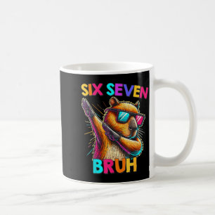 Taza De Café 67 Meme Capybara Seis Siete Bruh Capybara Niños Ch