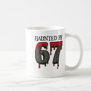 Taza De Café 67 Meme de Halloween Embrujado Espeluznante - Six 