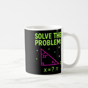 Taza De Café 67 Meme de matemáticas resuelve el problema divert