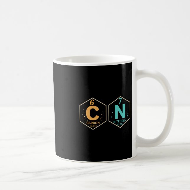 Taza De Café 67 Meme divertido profesor ciencia tabla periódica (Derecha)