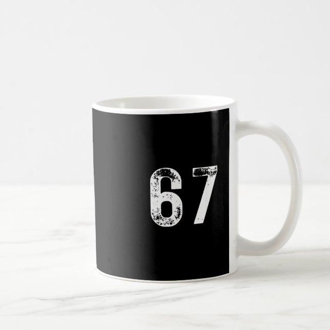 Taza De Café 67 - Meme gracioso (Derecha)