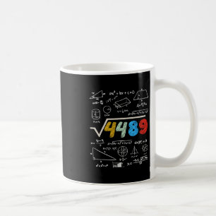 Taza De Café 67 Meme Raíz Cuadrada 4489 Haz Las Cuentas Cumplea