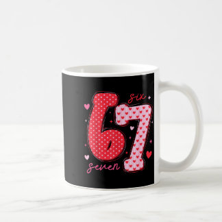 Taza De Café 67 Meme Seis Siete Para Niños Mujeres Hombres Niña