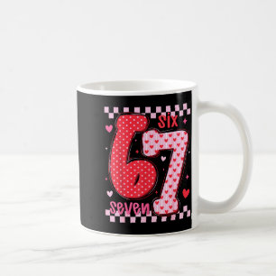 Taza De Café 67 Meme Seis Siete Para Niños Mujeres Hombres Niño
