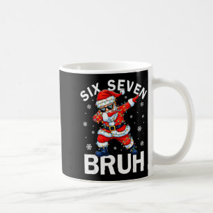 Taza De Café 67 Navidad Divertido Seis Siete Bruh Meme Danzando