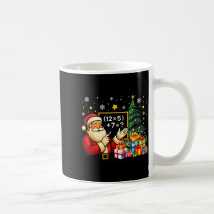 Taza De Café 67 Profesor Santa Navidad Seis Siete Meme Brainrot