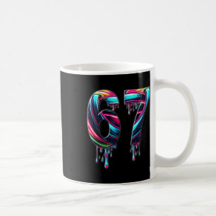 Taza De Café 67 Seis Siete 6 7 Diseño de Meme Divertido 6 7