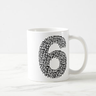 Taza De Café 67 Seis Siete Diseño Divertido Combinando 6 Y 7 6-