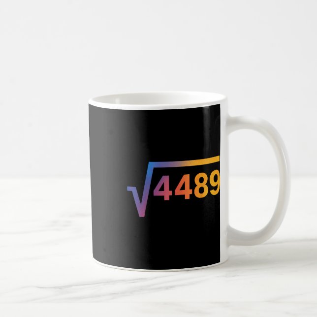 Taza De Café 67 Six Seven 6-7 Meme  (Derecha)