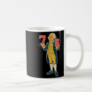 Taza De Café 67 Six Seven divertido meme de George Washington
