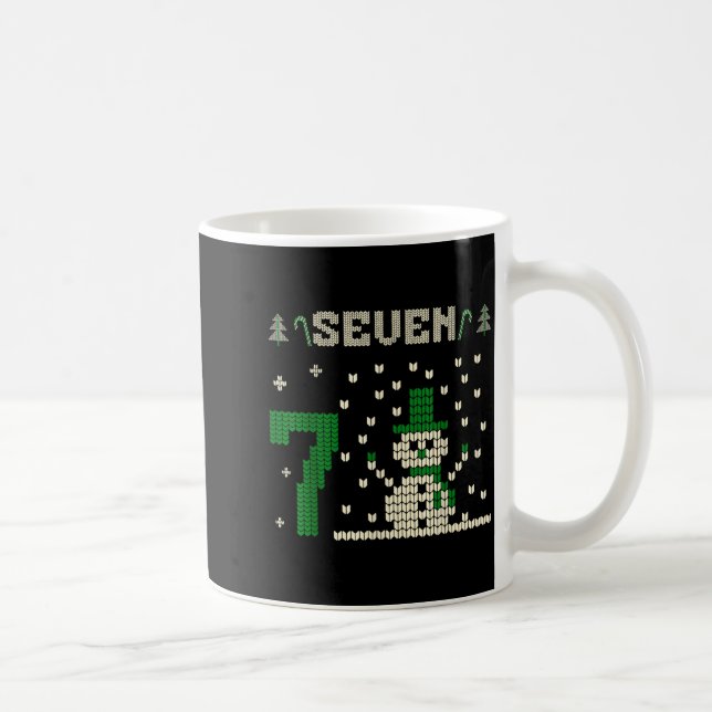 Taza De Café 67 Six Seven Meme Snowman Christmas Couple Matchin (Derecha)