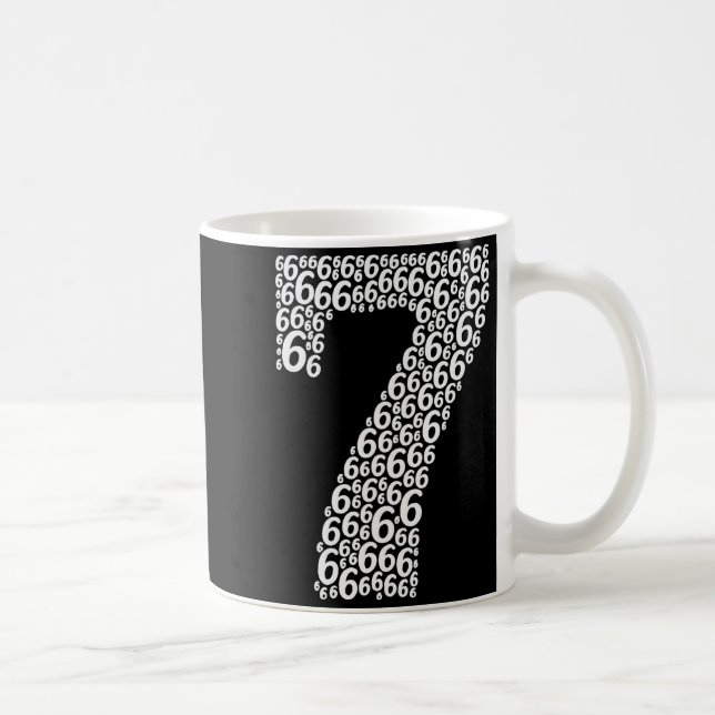 Taza De Café 67 Sixty Seven Halloween Costume Design Funny 6 7  (Derecha)