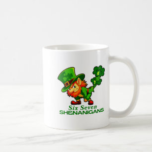 Taza De Café 67 Travesuras Divertidas Seis Siete 6 7 Meme St. P