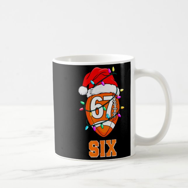 Taza De Café 67endy Xmas Football – Six &amp; Seven Matching Co (Derecha)