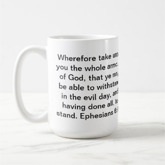 Taza De Café 6:13 de Ephesians