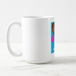 Taza De Café 6 7 Basset Hound underwater with fish 