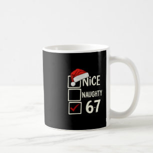 Taza De Café 6-7 Disfraz Meme Bonito Travieso 67 Navidad Cerebr
