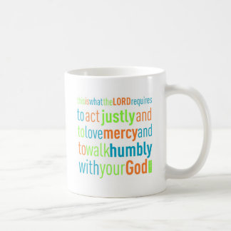 Taza De Café 6:8 de Micah