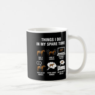 Taza De Café 6 cosas que hago en mi tiempo libre: montar a caba