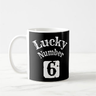 Taza De Café 6 - Lucky Número 6 Luck