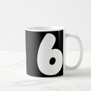 Taza De Café 6 Número Seis Siete 67 Gen Alpha jerga T divertido