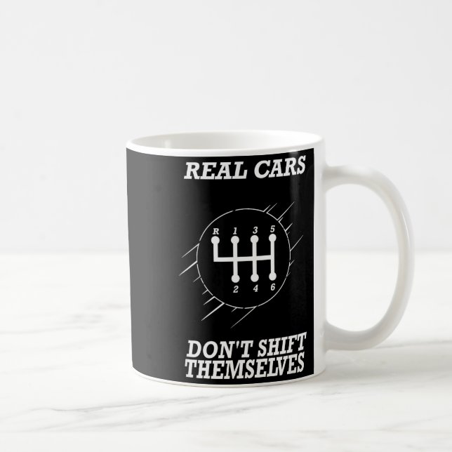 Taza De Café 6 Speed Manual Transmission Shift Pattern  (Derecha)