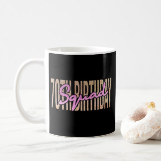 Taza De Café 70.ª cita del escuadrón de cumpleaños