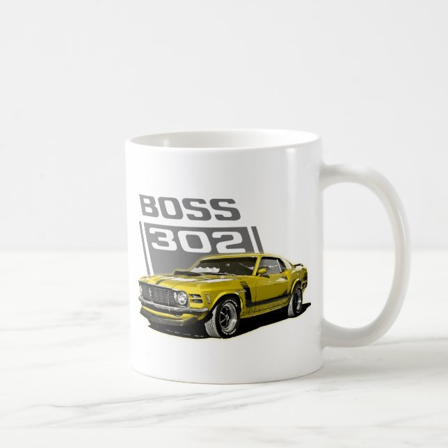 Taza De Café 70 amarillo de Boss 302 (Derecha)
