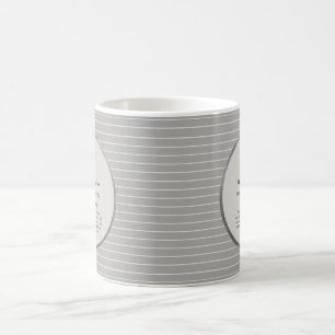 Taza De Café 70° Aniversario de la Ordenación Platino - CUALQUI