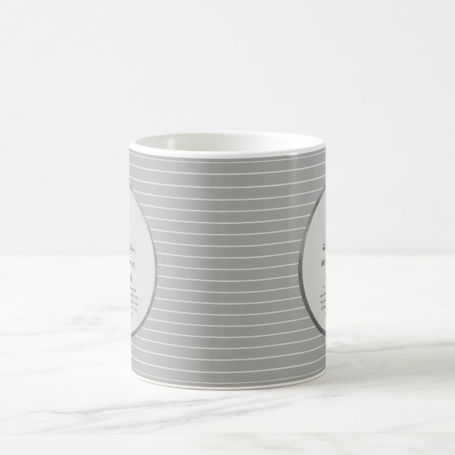 Taza De Café 70° Aniversario de la Ordenación Platino - CUALQUI (Centro)