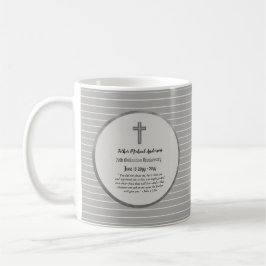 Taza De Café 70° Aniversario de la Ordenación Platino - CUALQUI
