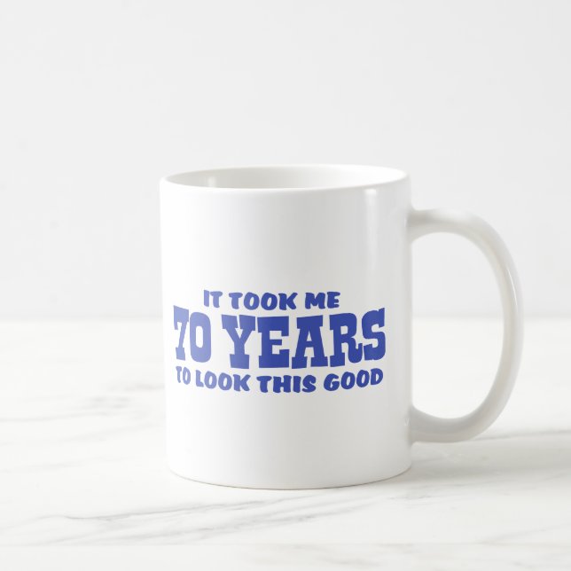 Taza De Café 70 cumpleaños (Derecha)