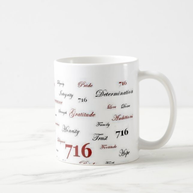 Taza De Café 716 afortunado (Derecha)