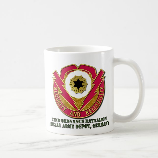 Taza De Café 72.º Batallón Orgánico (Derecha)
