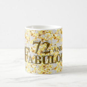 Taza De Café 72 cumpleaños