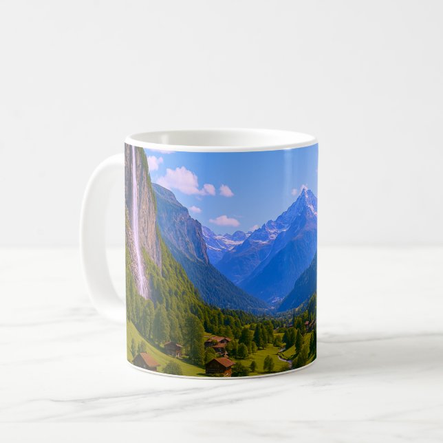 Taza De Café 72 Valle de las Cataratas (Anverso izquierdo)