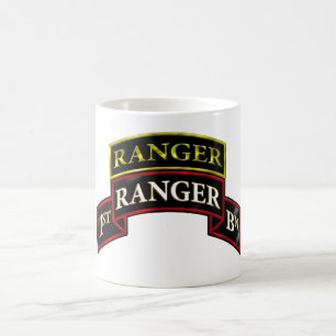 Taza De Café 75.o 1r batallón w/Tab del guardabosques