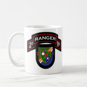 Taza De Café 75.o Regimiento de guardabosques, 2.o Bn - 1