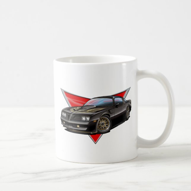 Taza De Café 77-78 Firebird negro (Derecha)